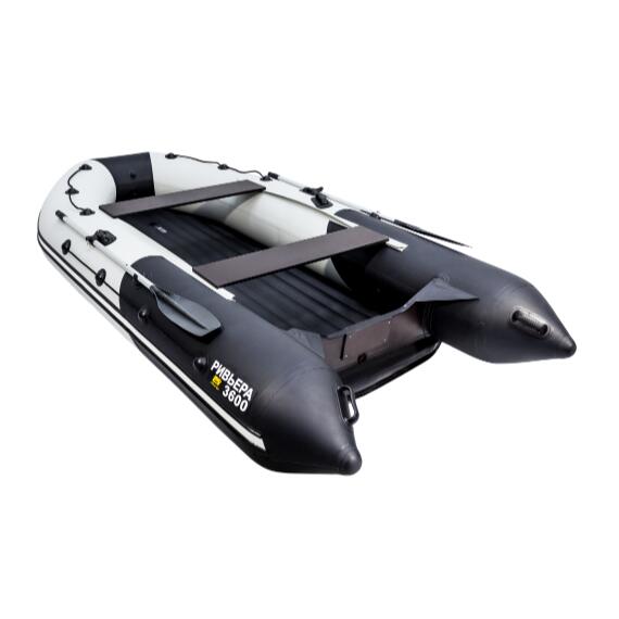 Ривьера 3600 Килевое НДНД светло-серый/черный