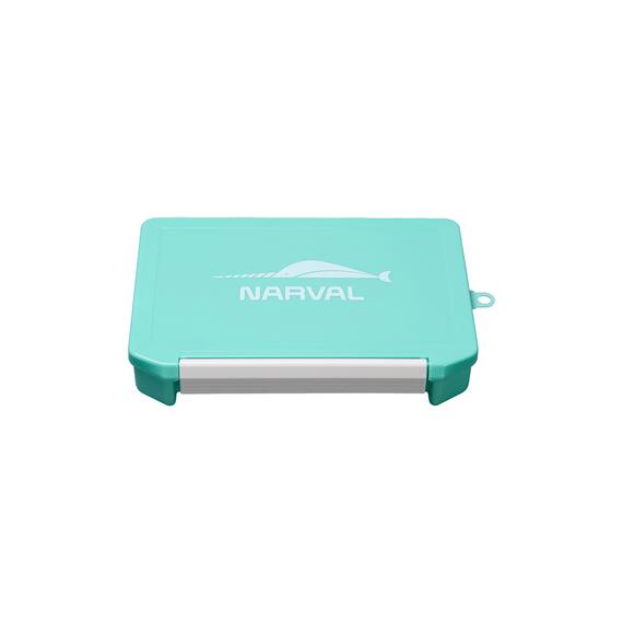 Коробка для снастей Narval Fishing Storage Box 205x140x38mm #Aquamarine&White, фото 