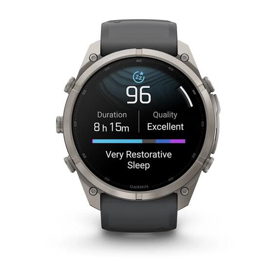 Часы Garmin Fenix 9 Pro 51mm Titanium Graphite/Black, Цвет.: Titanium Graphite/Black, Размер.: 51 мм, фото , изображение 10