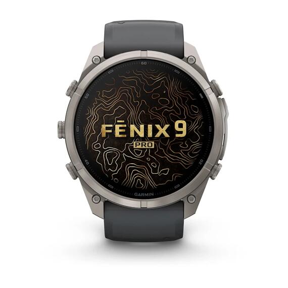 Часы Garmin Fenix 9 Pro 51mm Titanium Graphite/Black, Цвет.: Titanium Graphite/Black, Размер.: 51 мм, фото , изображение 5