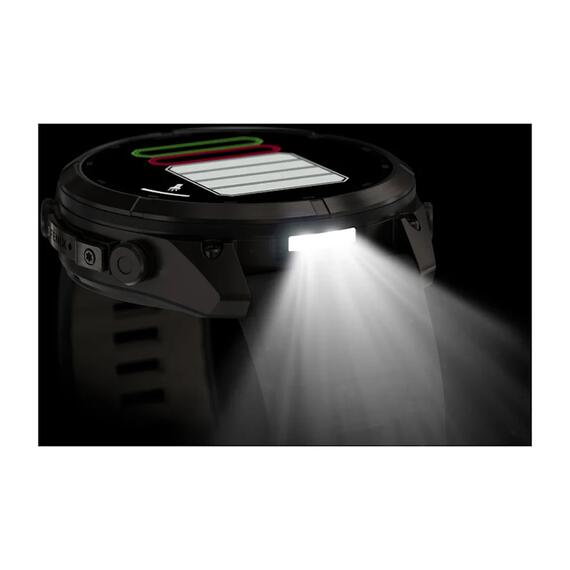 Часы Garmin Fenix 9 Pro 51mm Carbon Gray DLC Titanium Black/Pebble Grey, Цвет.: Titanium Black/Pebble Grey, Размер.: 51 мм, фото , изображение 7