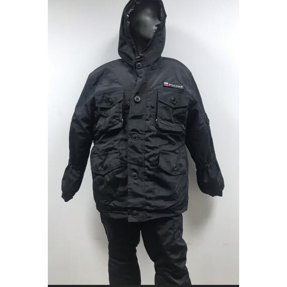 Костюм Горка 8 черный зима