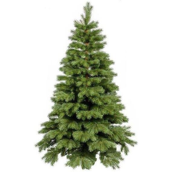 Ель новогодняя искусственная Сверк Тайга 180 см GrandSITI (зеленый ствол)