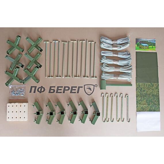 Берег Армейская палатка 5М2 (2 слоя) 4,1 х 3,4 м, фото , изображение 8