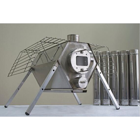 Походная печь для палатки Берег Сопутник, фото , изображение 8