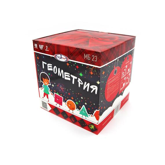 Батарея салютов Геометрия МЕГАПИР, фото , изображение 3