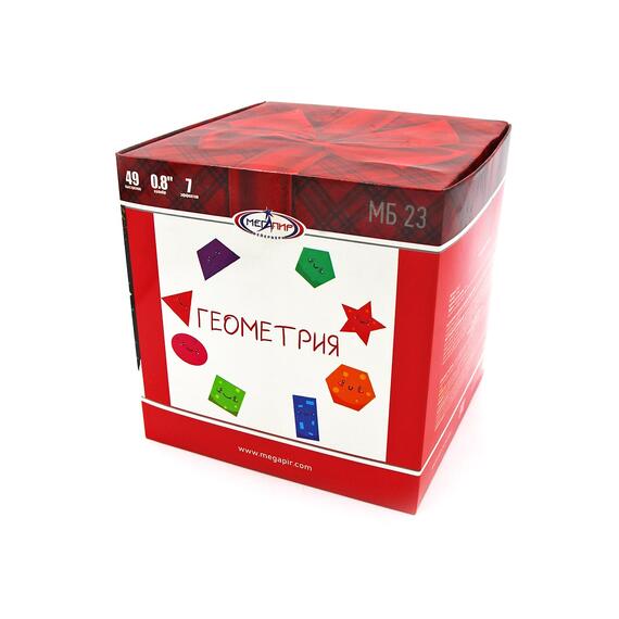 Батарея салютов Геометрия МЕГАПИР, фото , изображение 4