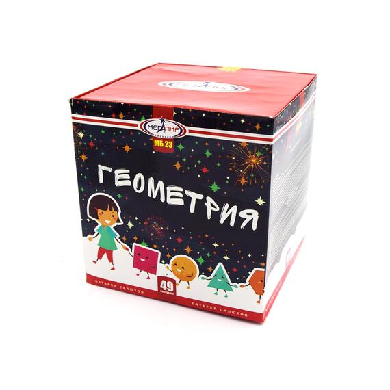 Батарея салютов Геометрия МЕГАПИР, фото , изображение 2