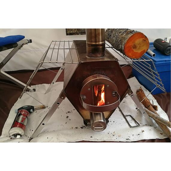 Походная печь для палатки Берег Сопутник, фото , изображение 18