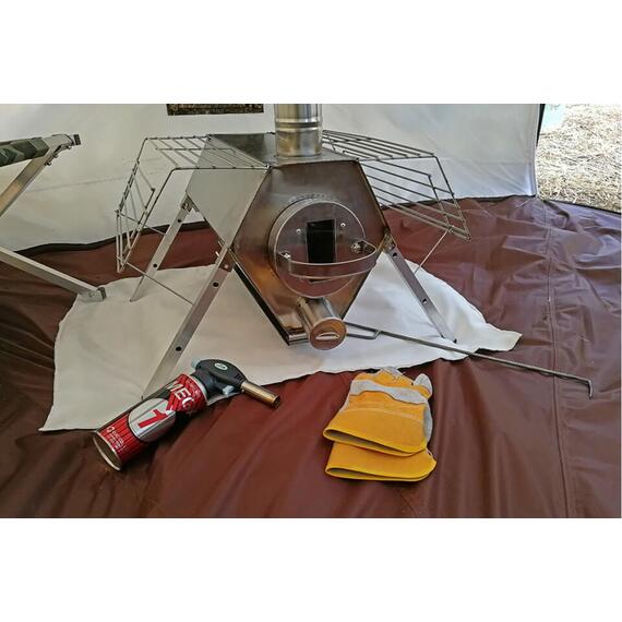 Походная печь для палатки Берег Сопутник, фото , изображение 17