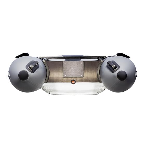 Надувная лодка Таймень NX 2900 НДНД cветло-серый/графит, Расцветка: графит-черный, Количество пассажиров: 3, фото , изображение 2