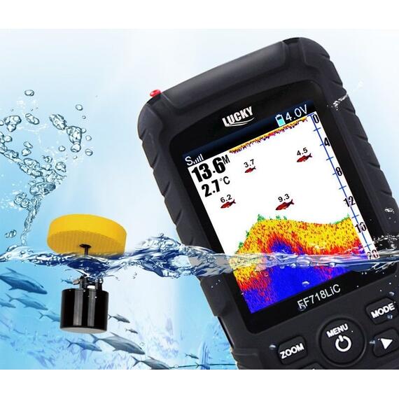 Портативный эхолот LUCKY FF718LIС, фото , изображение 8