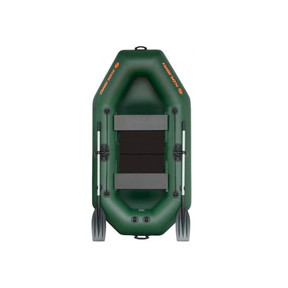 Надувная лодка Kolibri K-240T коврик-книжка из 2-х частей, фото 