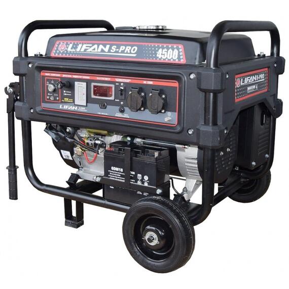 Генератор бензиновый Lifan S-PRO 4500, фото , изображение 2