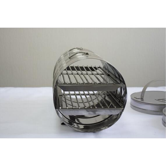 Коптильня походная Цилиндр Берег, фото , изображение 2