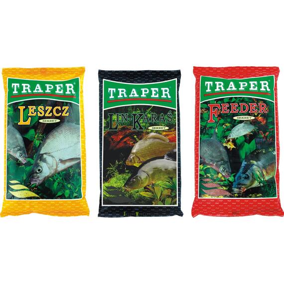 Прикормка TRAPER SEKRET 1 kг "Фидер" черный, фото , изображение 3