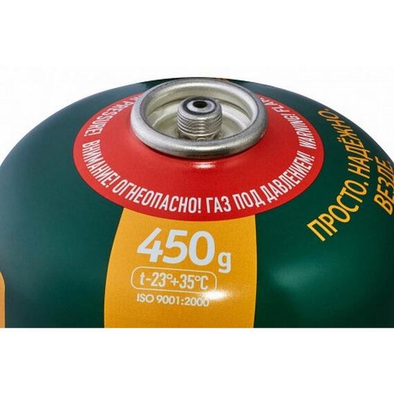 Газовый баллон с резьбой TOURIST Gas Standard TBR-450, фото , изображение 2