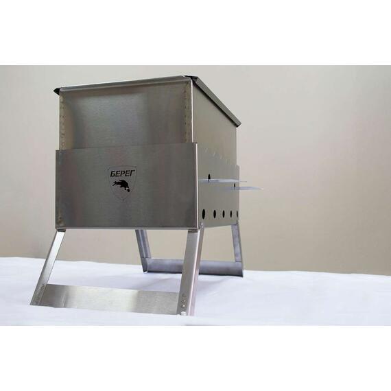 Коптильня-мангал БЕРЕГ, фото , изображение 2