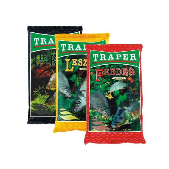 Прикормка Traper SEKRET 1kg "Лещ" чеснок, фото , изображение 2