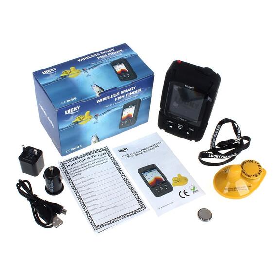 Портативный эхолот LUCKY FFW718LIC, фото , изображение 18