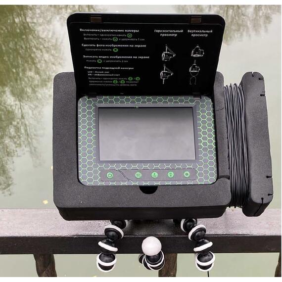 Подводная камера для рыбалки Мурена (Практик) + унибокс, фото , изображение 17