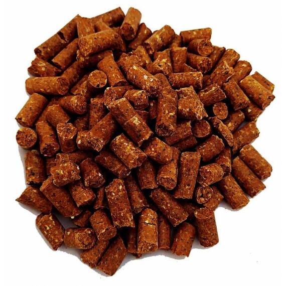 FishBerry Пеллетс быстрорастворимый клубника 8мм - 1 кг, Вкус: клубника, Диаметр (мм): 8, фото , изображение 2