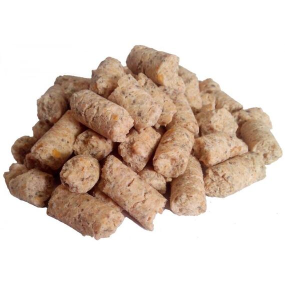 FishBerry Жмых кукурузный гранулированный 12 мм- 1 кг, Вкус: кукуруза, Диаметр (мм): 12, фото , изображение 2