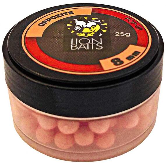 Lion Baits Бойл (pop-up) Oppozite 8 мм - 25 г, Вкус для группировки: OPPOZITE, Вид рыбы: карп и амур, Диаметр (мм): 8, фото 