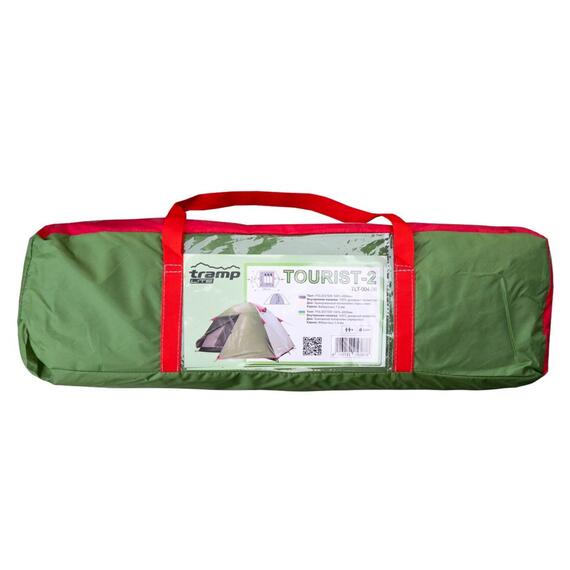Палатка Tramp Lite Tourist 2 (зеленый), фото , изображение 5
