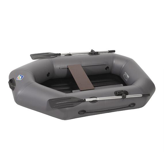 Лодка гребная Лоцман Стандарт 200 ВНД серая, фото 