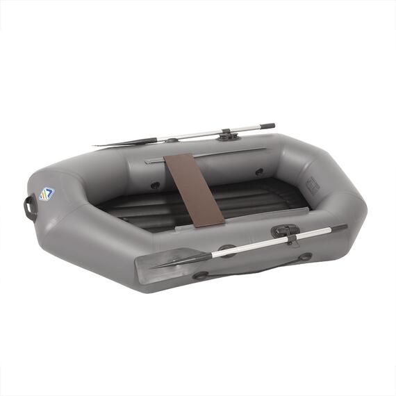 Лодка гребная Лоцман Стандарт 220 ВНД серая, фото 