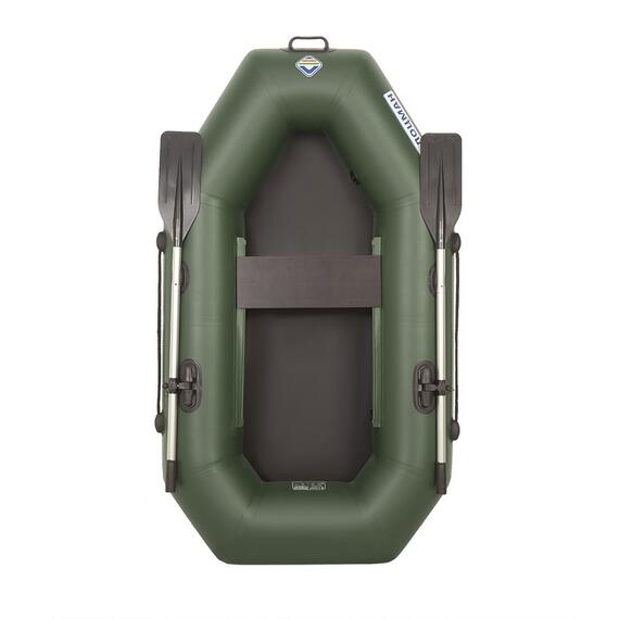 Лодка гребная Лоцман Стандарт 200 зеленая, фото , изображение 2
