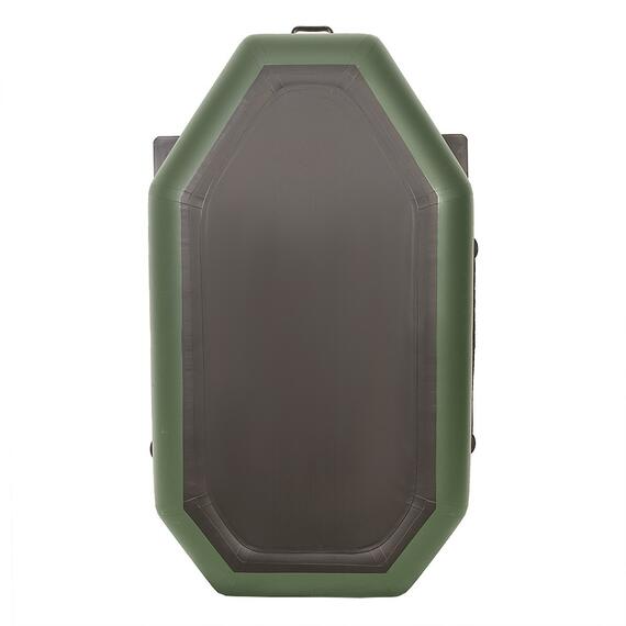 Лодка гребная Лоцман Стандарт 200 зеленая, фото , изображение 3