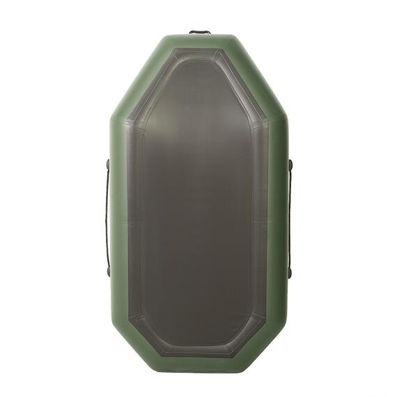 Лодка гребная Лоцман Стандарт 220 зелёная, фото , изображение 3