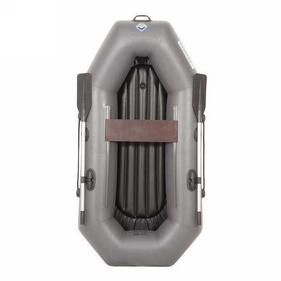 Лодка гребная Лоцман Стандарт 220 ВНД серая, фото , изображение 2