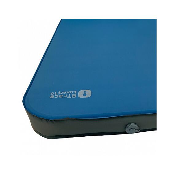 Ковер самонадувающийся BTrace Luxary 10, 201*76*10 см, Синий, фото , изображение 2