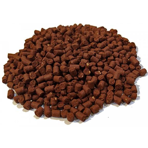 FishBerry Пеллетс карповый (палтус, цв. -бордовый) 4мм - 1 кг, Вкус: палтус, Вид рыбы: Карп, Диаметр (мм): 4, фото , изображение 4