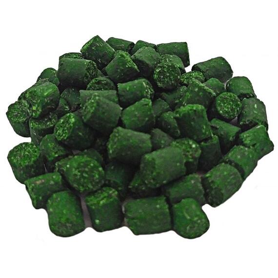 FishBerry Пеллетс карповый (бетаин, цв. -зеленый) 6мм - 1 кг, Вкус: морепродукты, Вид рыбы: Карп, Диаметр (мм): 6, фото , изображение 4