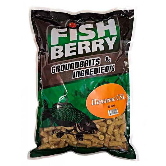 FishBerry Пеллетс быстрорастворимый CSL 8мм - 1 кг, Вкус: КСЛ, Диаметр (мм): 8, фото 