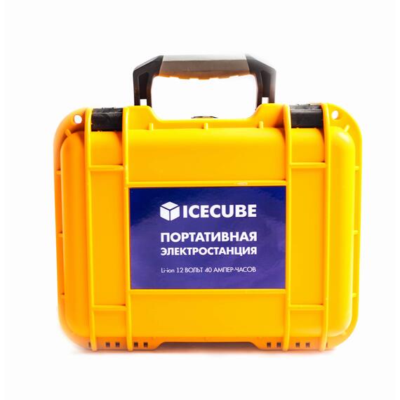 Кемпинговые источники электроэнергии Ice Cube ES-40 (40 А-ч, 480 Вт-ч), Емкость, Ач:: 40, фото 