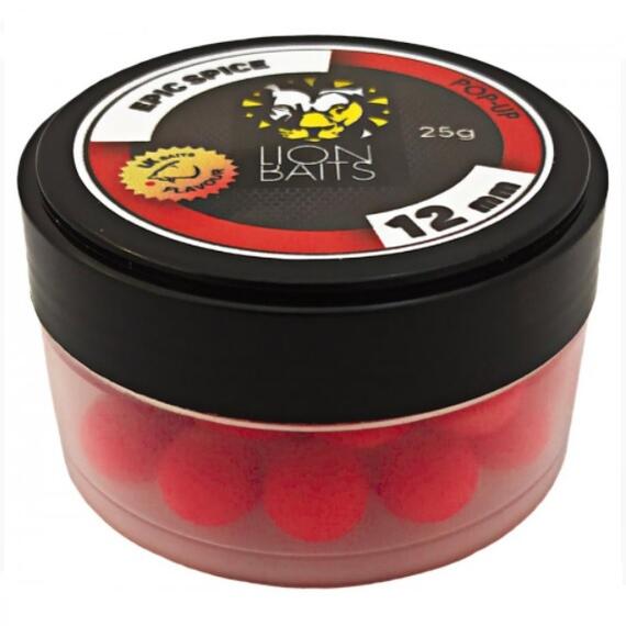 Lion Baits Бойл (pop-up) Epic Spice 12 мм - 25 г, Вкус для группировки: EPIC SPICE, фото 