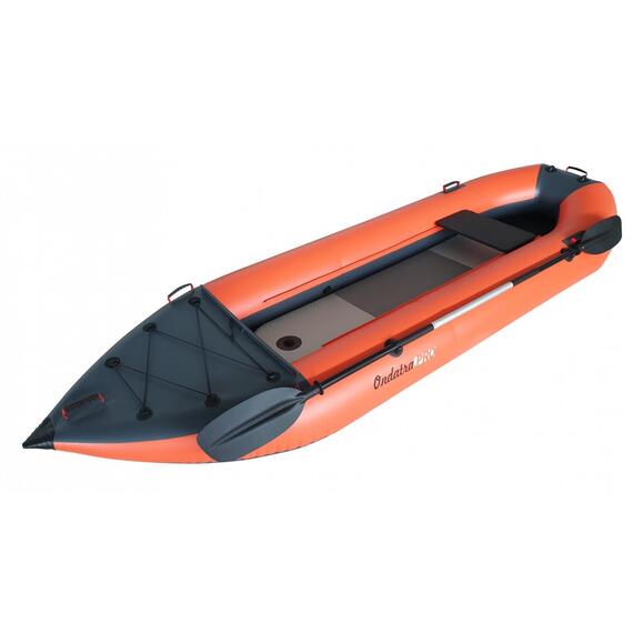 Каяк рыболовный Ондатра 360 (Оранжевый), Цвет: оранжевый/серый, фото , изображение 5