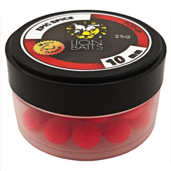 Lion Baits Бойл (pop-up) Epic Spice 10 мм - 25 г, Вкус для группировки: EPIC SPICE, фото 