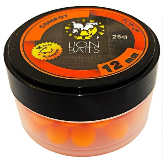 Lion Baits Бойл (pop-up) Compot 12 мм - 25 г, Вкус для группировки: COMPOT, фото 