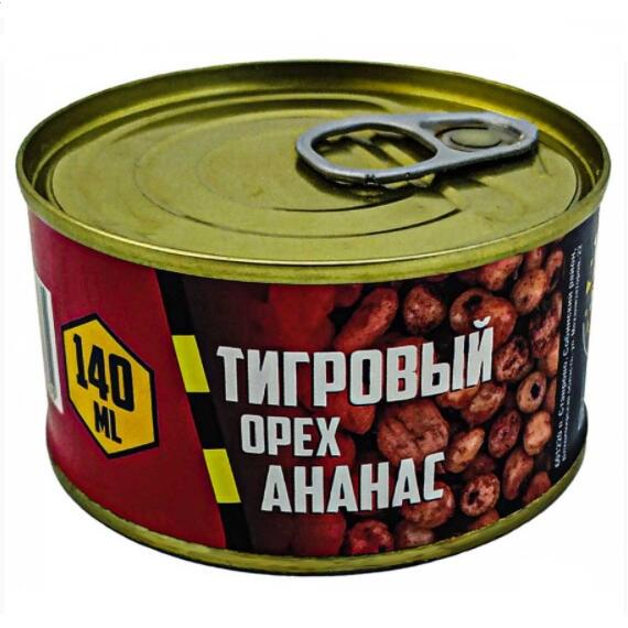 Lion Baits Тигровый орех консервированный Ананас, Вкус: ананас, Вид рыбы: Карп, фото 