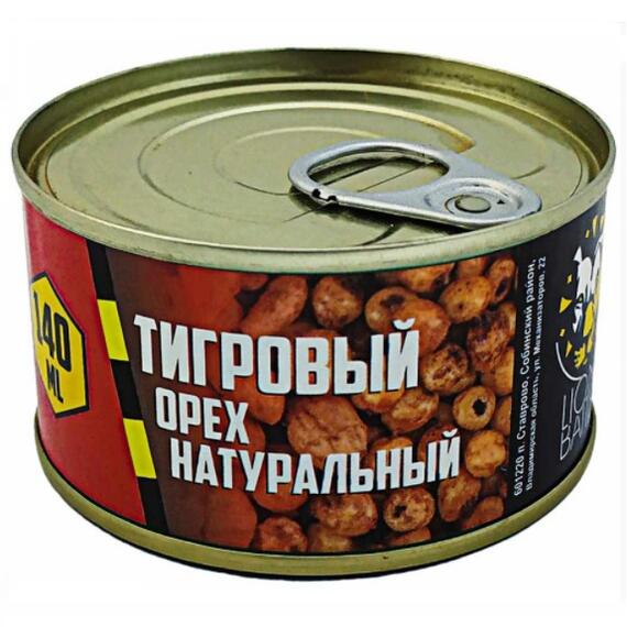 Lion Baits Тигровый орех консервированный Натуральный, Вкус: Натуральный, Вид рыбы: Карп, фото 