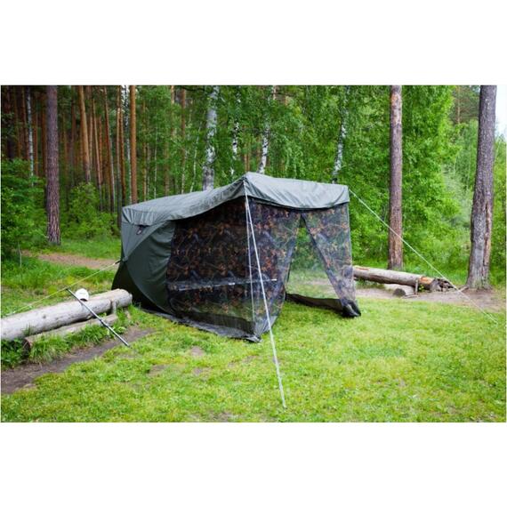 Палатка Пингвин Mr. Fisher Шелтерс 215 вход с москитной сеткой, фото , изображение 3