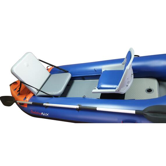Каяк рыболовный Ондатра 360 (Синий), Цвет: синий/оранжевый, фото , изображение 10