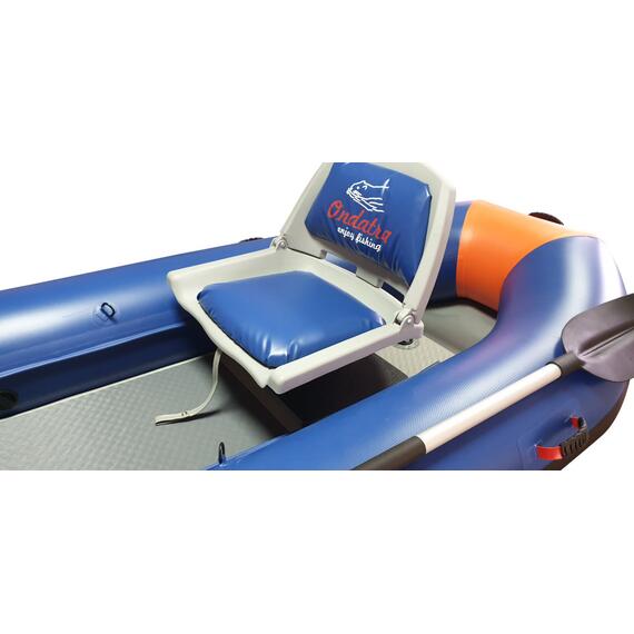 Каяк рыболовный Ондатра 360 (Синий), Цвет: синий/оранжевый, фото , изображение 8