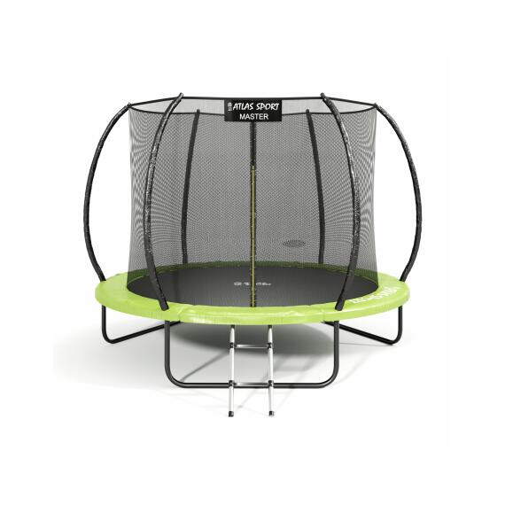 Батут Atlas Sport 252 см (8ft) MASTER GREEN, Цвет: зеленый, Диаметр батута: 252 см (8 ft), фото 